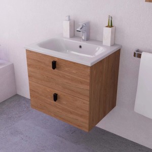 Mobile bagno base lavabo sospesa Taiko 2/C 59x45x54 cm assortito