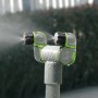 t.b.t. Attacco per irrigazione per tubo da giardino con due ugelli.