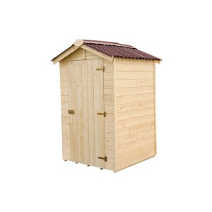Casetta da giardino in legno sp 16 mm H203xL136xP146 cm