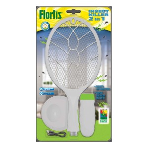 t.b.t. Antizanzare ammazza insetti con stazione di ricarica.