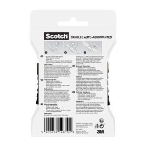 Fascette a strappo Scotch per una gestione e organizzazione dei cavi semplice.
