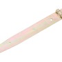 Cerniera a bandella zincata gialla, 400 mm, per porte e cancelli.