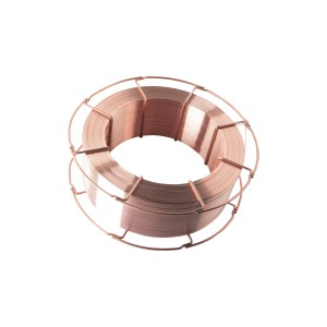 Filo per saldatura LUX ramato, Ø 0,8 mm, bobina da 15 kg, accessorio per saldatrici.