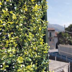 Siepe artificiale t.b.t. verde per privacy e decorazione in giardino o balcone.