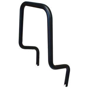 Accessorio t.b.t. per portabici da tetto, nero.