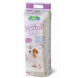 Confezione di tappetini igienici per cani Pi'Stop, assorbenti per cuccioli e cani.
