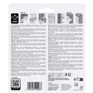 tesa® Insulation Nastro sigillante E-Profile, bianco, rotolo da 6 m per guarnizioni di porte e finestre.