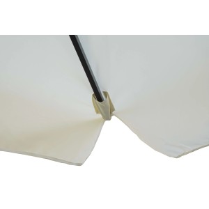 Dettaglio di un ombrellone, accessorio per la protezione solare.