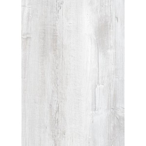 Pavimento in laminato chiaro decoro pino Grizzly con tipiche venature del legno.