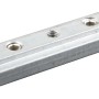 Connettore bianco per bastoni per tende Mydeco per profili da 2 cm e 2,5 cm.