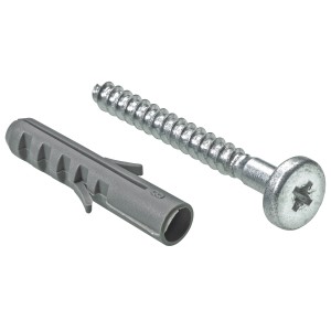 Vite Hettich 5,5x50 mm con tassello per pensili