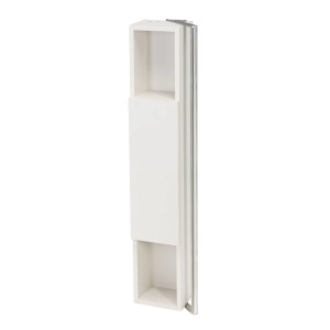 t.b.t. prodotto per la sicurezza del bagno, bianco, con vani portaoggetti.