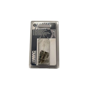 Raccordo con dado fresato 1/4" maschio ABAC