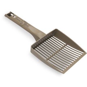 Paletta per lettiera per gatti t.b.t. beige per toilette gatti.