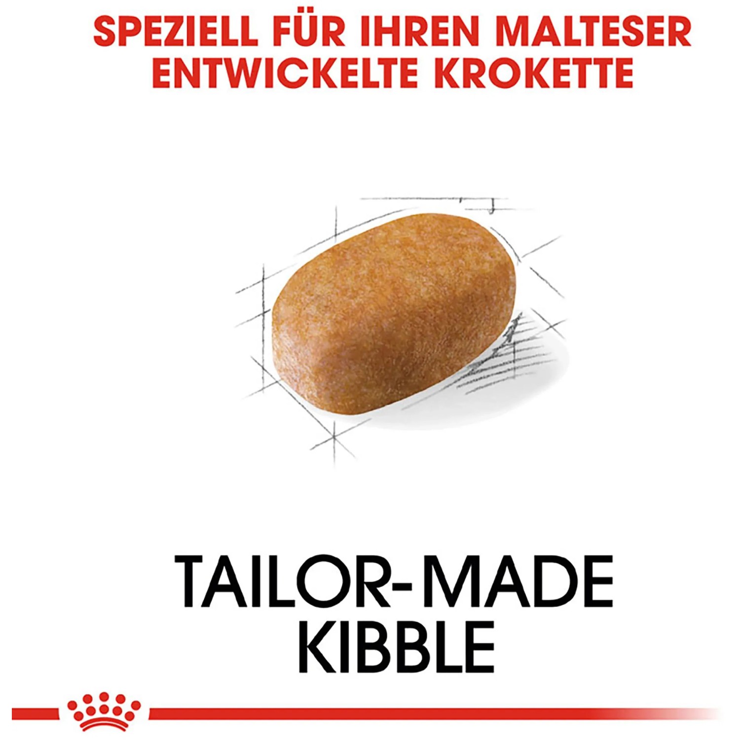Crocchetta Royal Canin Maltese Adult, alimento secco per cani Maltese.