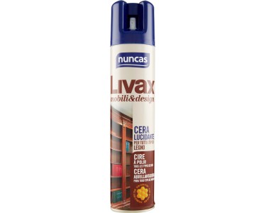 Nuncas livax mobili & design cera espray 300 ml