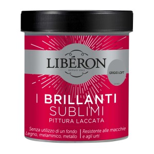 Barattolo di smalto per mobili t.b.t. effetto grigio loft di Liberon.