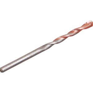 Punta da trapano per cemento LUX, diametro 4 mm, adatta per muratura, cemento, pietra naturale e artificiale.