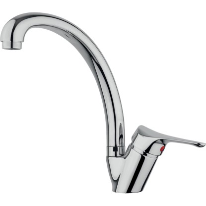 Idelco miscelatore lavello canna alta orientabile Driver cromo Ø 40 mm