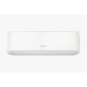 Condizionatore Hisense bianco per montaggio a parete.