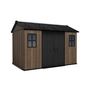 Casetta da giardino in PVC Keter Apex sp.20 mm marrone scuro 6,8 m²