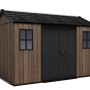 Casetta da giardino in plastica Keter Apex sp.20 mm marrone scuro 6,8 m²