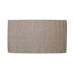 Tappeto da bagno rettangolare beige di t.b.t.