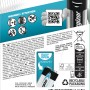 Pila alcalina Energizer Max Plus 9V, confezione singola.