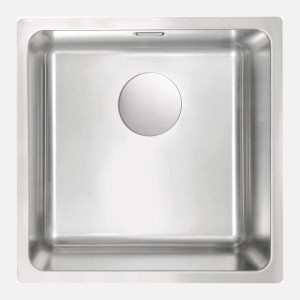 Lavello 1 vasca Idrostile Cifuentes 440x200 mm acciaio spazzolato