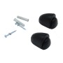 Set di supporti per mensole t.b.t. con viti e tasselli.