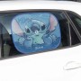 t.b.t. Parasole auto con design Stitch nel finestrino laterale.
