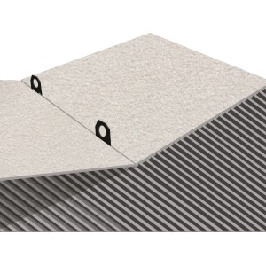 Aiuto per livellamento LUX con cunei di sistema (100 pz.) durante la posa delle piastrelle.