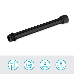 Tubo di prolunga Gardena (20 cm) per irrigatore OS 90, sistema Micro-Drip.