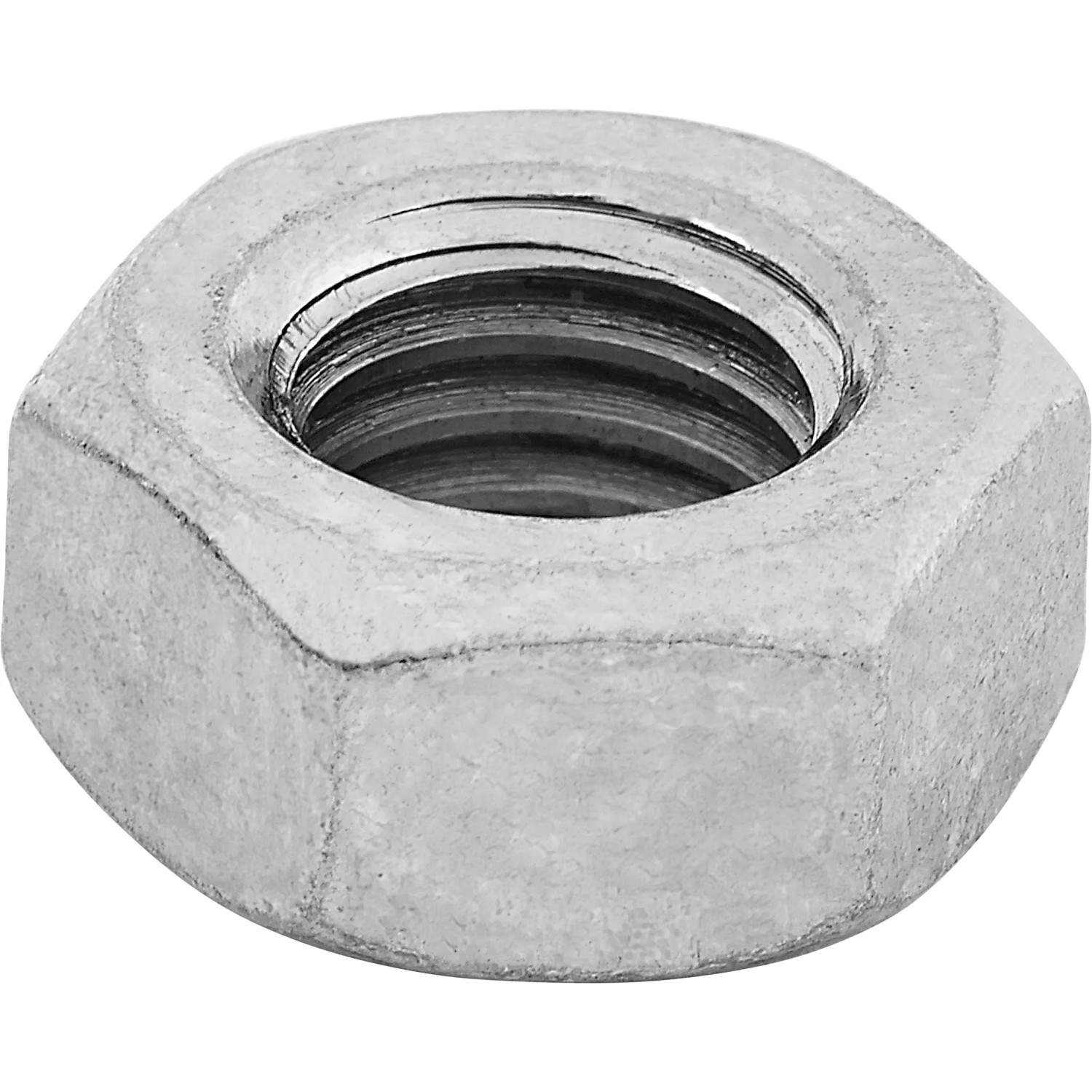 100 PZ DADI ESAGONALI FLANGIATI MU F IN ACCIAIO. Modello M10 Chiave 17 Mm - 6