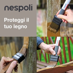 Pennello piatto per pittura Nespoli Soft Touch legno 65 cm