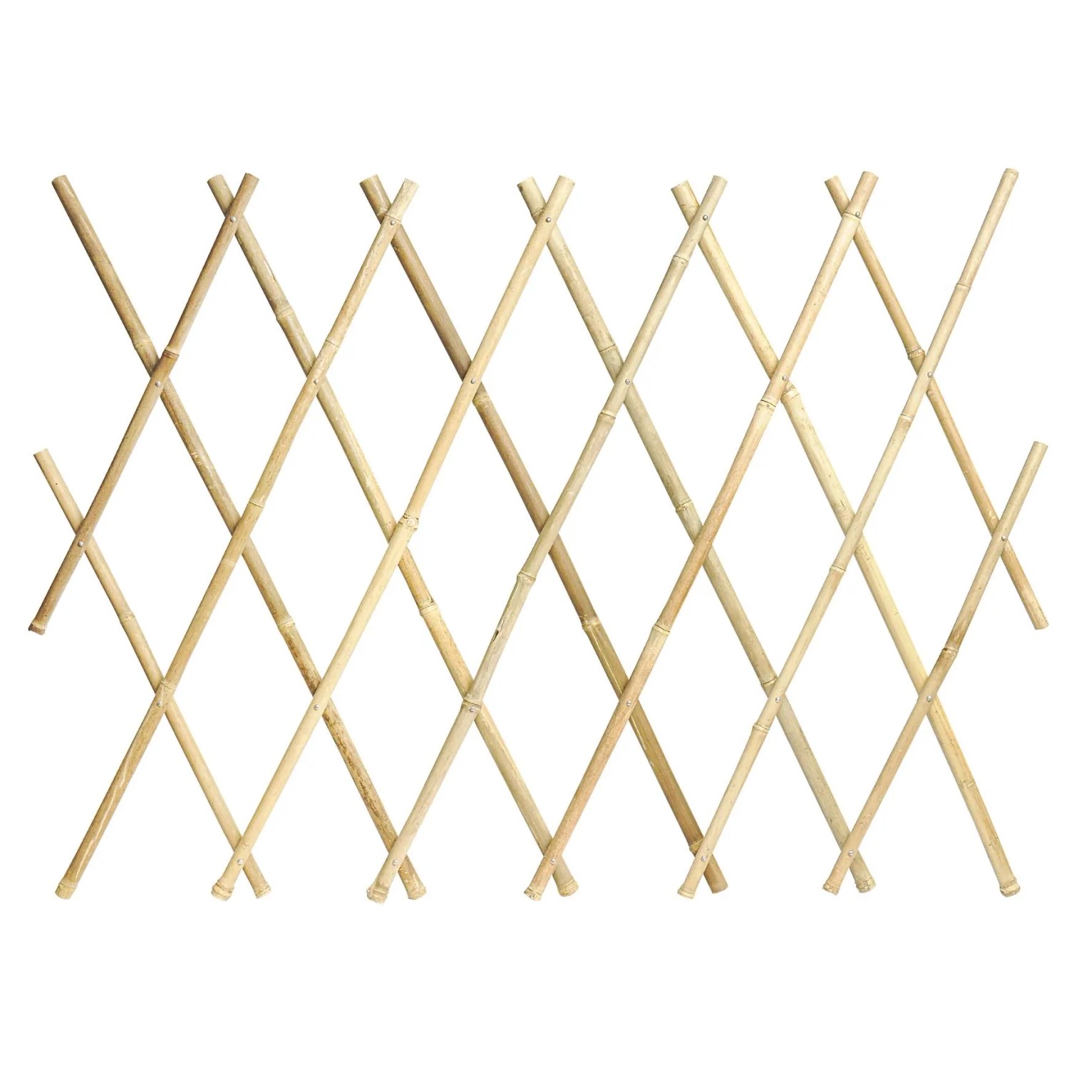 20 Tralicci A U In Bambù Naturale 61 Cm - Supporti Per Piante Rampicanti Da Interno/Esterno