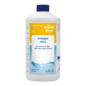 Antialghe extra senza schiuma alghicida piscina 1 lt