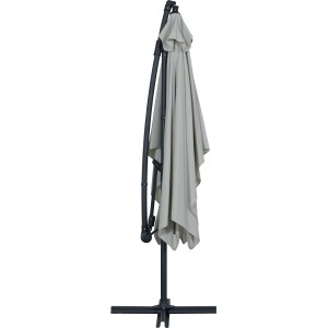 Ombrellone da giardino a palo decentrato in acciaio L200xP300xH250 cm