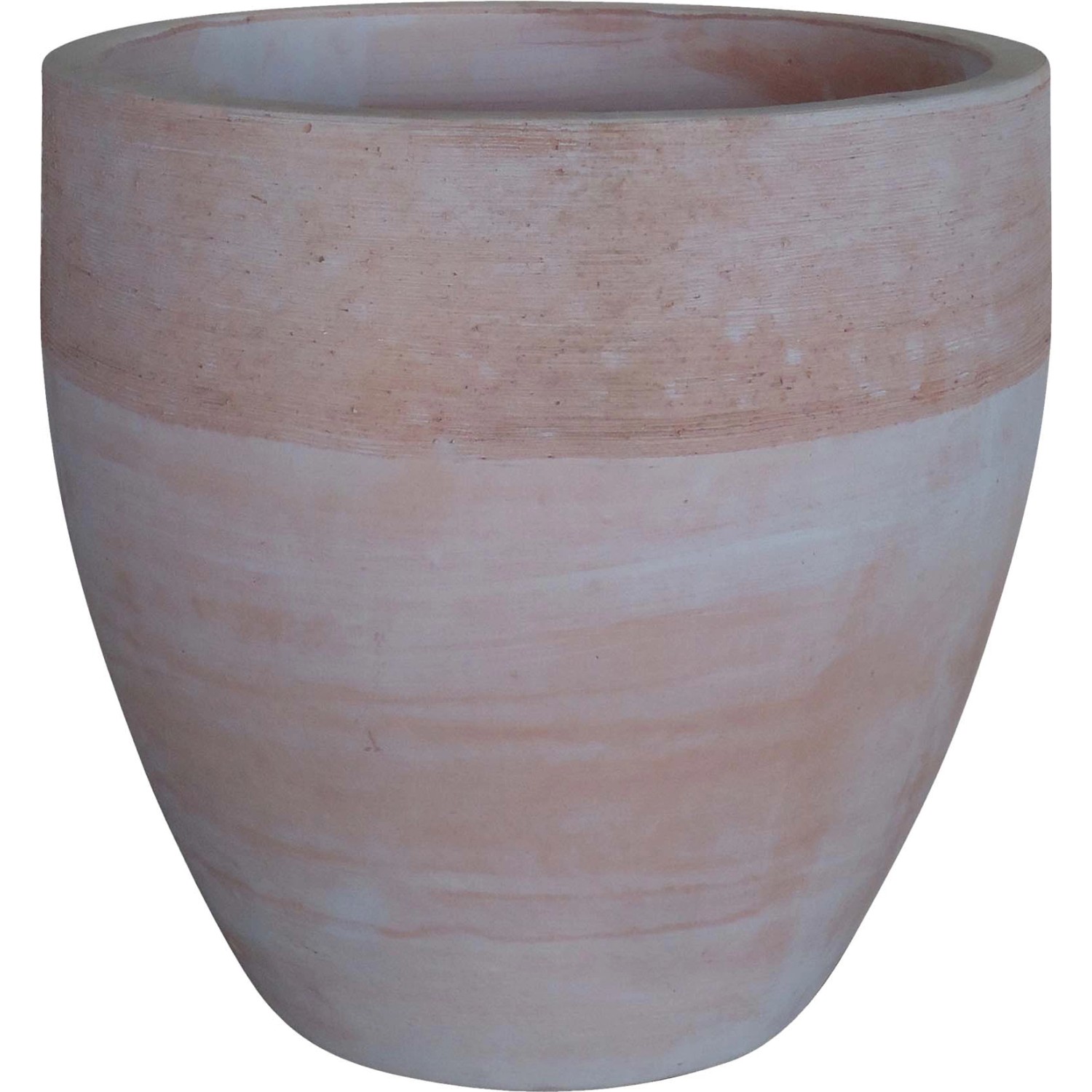 Coppia vasi grandi in terracotta artigianale (no spedizione)