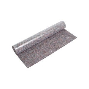 Vello protettivo LUX arrotolato, 1 x 4 m, in materiale riciclato, con rivestimento antiscivolo.