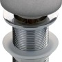 Tappo per lavello in granito grigio metallizzato