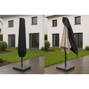 Copertura ombrellone Oxford PU 210D Ø25/35x H165 cm nero