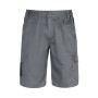 Pantaloncini da lavoro grigi t.b.t. con tasche laterali per uomo.
