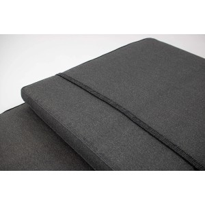 Cuscino da esterno grigio di t.b.t. per mobili da giardino.