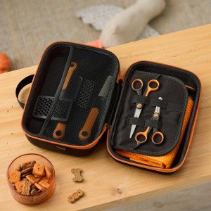 Borsa portaoggetti per accessori e strumenti da toelettatura animali
