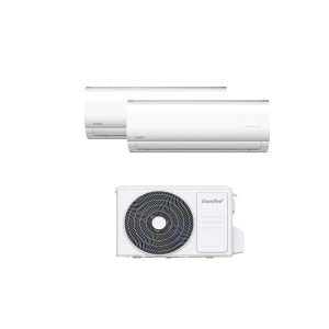 Condizionatore t.b.t., unità interne ed esterna.