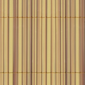 Dettaglio di un'Arelle come frangivista nei toni del beige e del marrone.