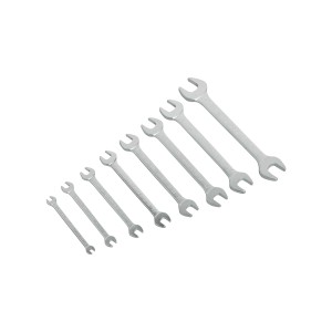 Set di chiavi LUX Comfort, 8 pezzi, misure 6-22 mm, ideale per lavori di avvitatura.