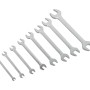 Set di chiavi LUX Comfort, 8 pezzi, misure 6-22 mm, ideale per lavori di avvitatura.