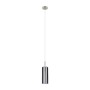 Lampadario a sospensione Eglo Selvino Ø10xH110 cm acciaio vetro nero_6